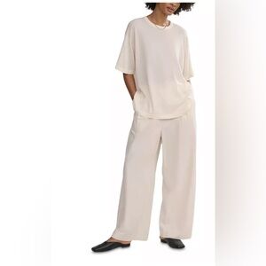 Jenni Kayne Relaxed Cashmere Short Sleeve T-Shirt Sweater